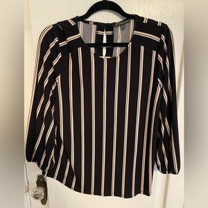Striped Adriana Papell Blouse